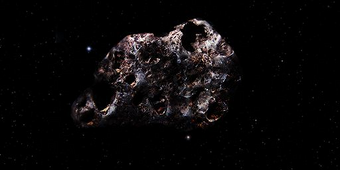 An asteroid