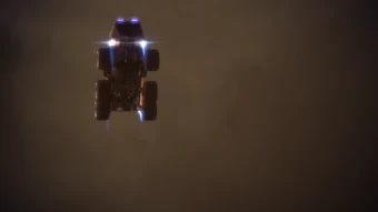 The Mako during an air drop.