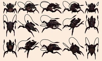 Модель племенного воина и царицы