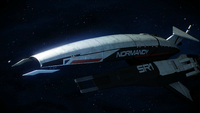 The SSV Normandy SR-1, a Systems Alliance frigate