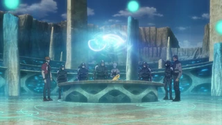 Delta Squad investigates the Prothean device