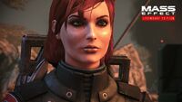 Shepard femenina predeterminada en el ME1 remasterizado
