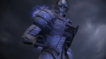 Saren unleashes his powers