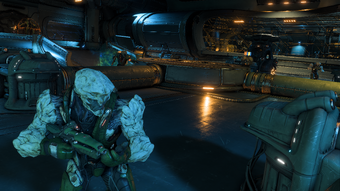 Why aren't the salarians hacking the door to free themselves? Are they stupid?