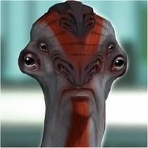 Ранний концепт-арт батарианца