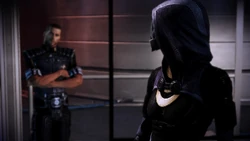 Tali und Shepard im Gespräch