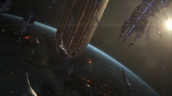 The endgame over Earth