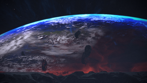 Terra Nova from Asteroid X57
