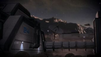 Shepard and Kenson arrive at Project Base