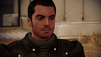 Kaidan angered at seeing Shepard in league with Cerberus on Horizon
