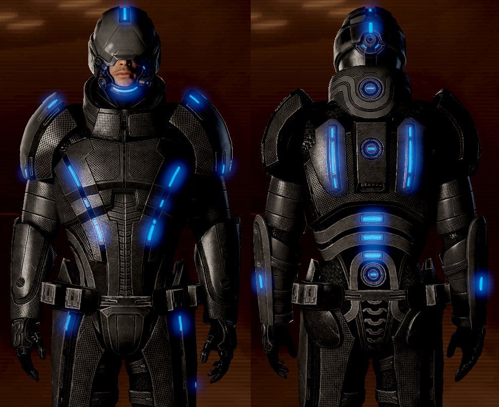 mass effect 2 armor colors