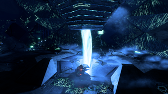 Vaguely reminiscent of a certain massive stream of energy back in the Milky Way