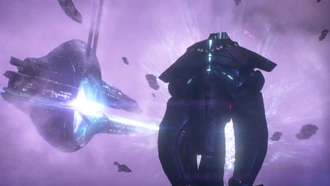 Sovereign leading a geth armada