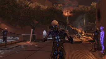 Bro you can sweet-talk imaginary chicks later, we've got a galactic invasion to do