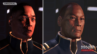 David Anderson's face gains a consistency upgrade