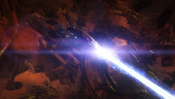 Normandy SR-2 fires her Thanix Cannon