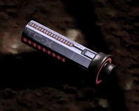 Close-up of a thermal clip on the ground