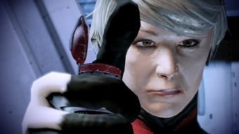 The indoctrinated doctor, seconds before her death