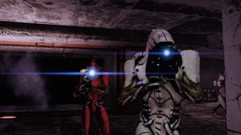 Geth do not infiltrate. They emerge from doorways connected to the void.