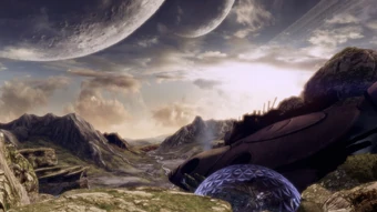 An exterior view of Prometheus Station