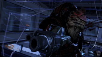 Wrex dies fighting for his people in one of the consequences of your actions
