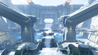 Wide open spaces + lot of supply caches = inevitable boss fight