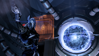 The geth in mass effect core area.