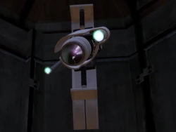 An infected camera monitors the Commander