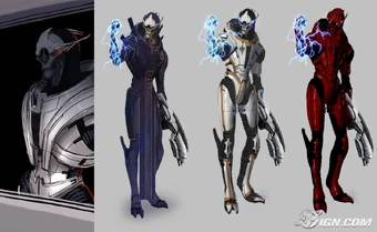Concept art of Saren