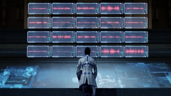 Liara takes on her role as the new Shadow Broker