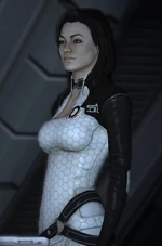 Miranda Lawson aboard Minuteman Station