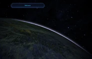 Поверхность планеты в Mass Effect