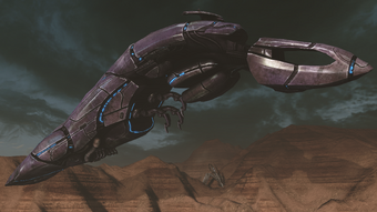 A Geth Dropship