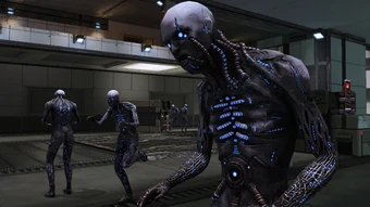 Robot zombies on the prowl