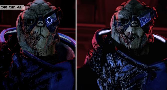 Mass Effect Legendary Edition Comparison