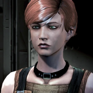 Kelly's original appearance in Mass Effect 3