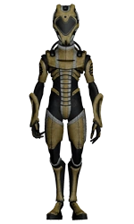 Саларианец в броне «Затмения»