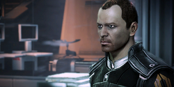 Dr. Gavin Archer in der Basis der Ex-Cerberus Wissenschaflter