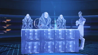 A recording of events before genophage dispersal