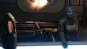 Umi's bar in Outcast Headquarters