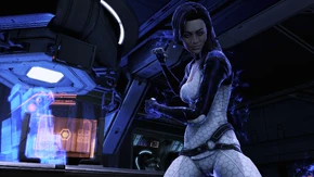 Miranda marshals her powers for one last push... literally