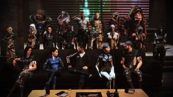 ME3 Party group photo 1