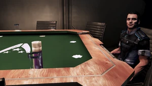 Kaidan on the poker table