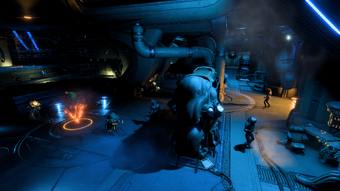 The daily life of an average kett scientist involves loafing around or performing experiments under terrible lighting