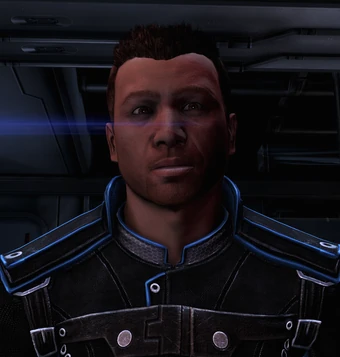 Kenneth aboard the Normandy