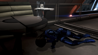 "I could order Joker to sing to you over the comm." -Shepard