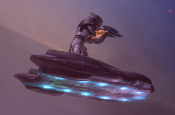 mass effect nuke mission Saren on his hovercraft
