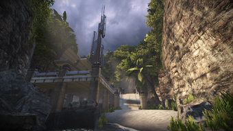 mass effect nuke mission The geth's comm tower