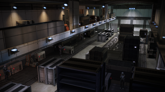 Boxes all around means plenty of hiding spots for you and the enemy alike
