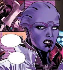 Ариа в Mass Effect: Discovery